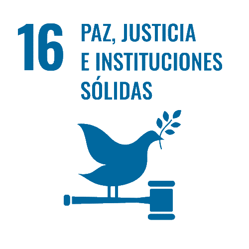 ODS 16; Paz, justicia e instituciones sólidas